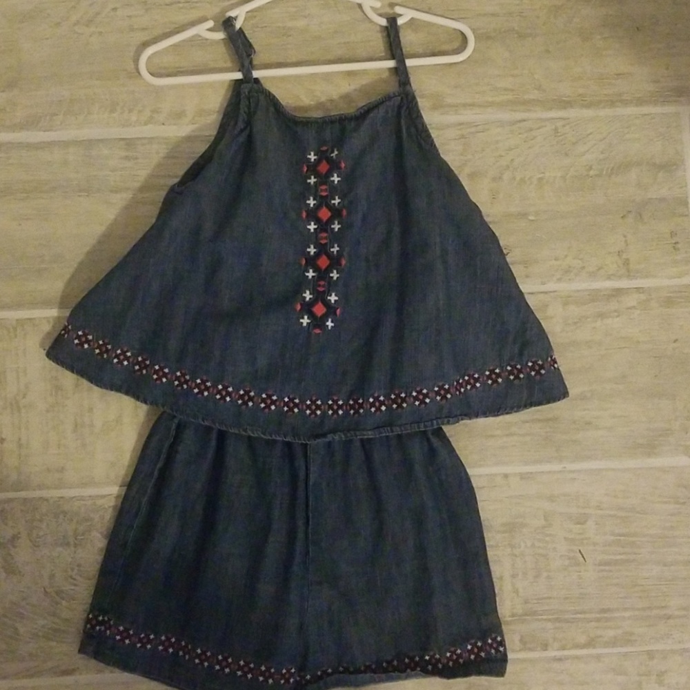 Lucky brand girls jumpsuit